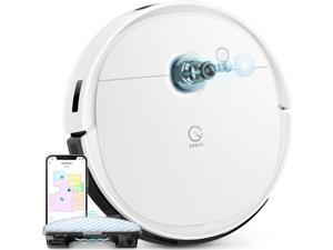yeedi vac 2 pro Robot Vacuum and Mop Combo, 3000Pa Suction with Patented Oscillating Mopping, 3D Obstacle Avoidance, 240mins Runtime, Perfect for Carpet and Hard Floor Cleaning and Pets Family