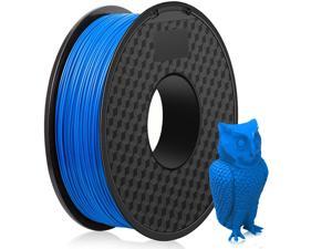 PLA 3D Printer Filament,PLA Filament 1.75mm,1kg Spool (2.2lbs), Dimensional Accuracy +/- 0.03 mm,(PLA+)3D Printing Materials Fit Most FDM Printer Blue