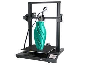 3D Printer, Upgraded Silent Motherboard, Meanwell Power Supply, High Precision with Carborundum Glass Bed, Resume Printing,Printing Size 11.8x11.8x15.7in / 300X300X400mm