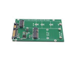 Weastlinks mSATA SATA adapter M.2 ngff m2 adapter 2.5 SATA converter for mSATA + M.2 NGFF SSD Card