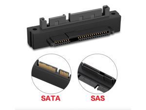 2X 29-Pin SAS Female To SATA 22Pin Male Connectors Card SAS hard drive adapter 