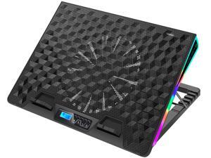 AICHESON RGB Laptop Cooling Cooler Pad for 15.6-17.3 Inch Notebook 1 Fan Heavy Coolers Pads, 2 USB Ports, AA2 AICHESON RGB Laptop Cooling Cooler Pad for 15.6-17.3 Inch Notebook 1 Fan Heavy Coolers Pads, 2 USB Ports, AA2
