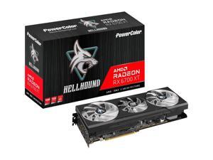 PowerColor Hellhound AMD Radeon RX 6700 XT Gaming Graphics Card with 12GB GDDR6 Memory, Powered by AMD RDNA 2, Raytracing, PCI Express 4.0, HDMI 2.1, AMD Infinity Cache PowerColor Hellhound AMD Radeon RX 6700 XT Gaming Graphics Card with 12GB GDDR6 Memory, Powered by AMD RDNA 2, Raytracing, PCI Express 4.0, HDMI 2.1, AMD Infinity Cache