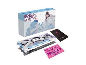 Yeston Radeon RX 6800 XT Edition DirectX 12 Ultimate D6 16GB 256-Bit GDDR6 PCI Express 4.0 x16 Video Card, White/Blue Limited Edition GPU, White/Blue RGB Video Card Yeston Radeon RX 6800 XT Edition DirectX 12 Ultimate D6 16GB 256-Bit GDDR6 PCI Express 4.0 x16 Video Card, White/Blue Limited Edition GPU, White/Blue RGB Video Card