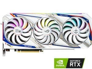 ASUS ROG Strix GeForce RTX 3080 10GB GDDR6X PCI Express 4.0 x16 Video Card ROG-STRIX-RTX3080-O10G-GUNDAM,WHITE GPU,WHITE Graphics Card
