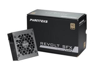 Phanteks Revolt PH-P650GSF 650 W SFX 80 PLUS GOLD Certified Full Modular Power Supply,  All Japanese Capacitors 10-year warranty