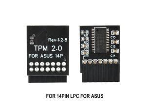 TPM 2.0 Security Module Card Supports MultiBrand Motherboards 14 Pin For ASUS