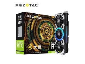 ZOTAC GeForce RTX 3080-12G6X TIANQI OC Graphics Card, 12GB 384-bit GDDR6X, PCIE 4.0 Gaming Graphics Card, 1×HDMI Interface, 3×DisplayPort Interface,ARGB lighting