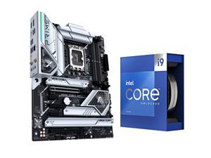 Intel Core i9-13900K - Core i9 13th Gen Raptor Lake 24-Core (8P+16E) LGA 1700 125W Intel UHD Graphics 770 Desktop Processor and ASUS Prime Z790-A WiFi 6E DDR5 PCIe 5.0 LGA 1700 ATX Motherboard