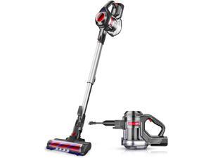 MOOSOO Cordless Vacuum, 4 in 1 Powerful Suction Stick Vacuum 1.3L Capacity for Home Hard Floor Carpet Car Pet Lightweight MOOSOO Cordless Vacuum, 4 in 1 Powerful Suction Stick Vacuum 1.3L Capacity for Home Hard Floor Carpet Car Pet Lightweight