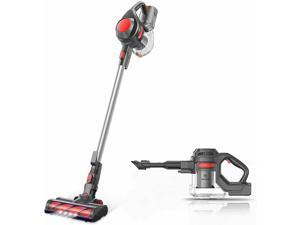 MOOSOO XL-618A Cordless Vacuum, 4 in 1 Stick Vacuum Cleaner 1.3L Capacity for Home Hard Floor Carpet Car Pet(Red gray) MOOSOO XL-618A Cordless Vacuum, 4 in 1 Stick Vacuum Cleaner 1.3L Capacity for Home Hard Floor Carpet Car Pet(Red gray)