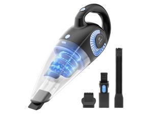 MOOSOO Handheld Vacuum Cordless, 8500PA Wet Dry Powerful Hand Vacuum Lightweight Rechargeable Handy vac for Home & Car