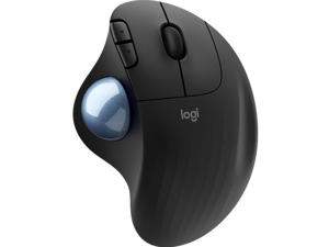 Logitech ERGO M575 Wireless Trackball Ergonomic Mouse Dual Mode Rechargeable Wireless Optical Mouse