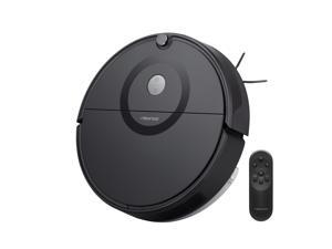 Roborock E5 Mop Robot Vacuum and Mop, Self-Charging Robotic Vacuum Cleaner, 2500Pa Strong Suction, Wi-Fi Connected, APP Control, Works with Alexa, Ideal for Pet Hair, Carpets, Hard Floors (Black)