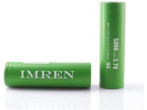 IMREN 3.7v Rechargeable Battery 2500mAh for Flashlights/Drone/Headlamps/RC Cars 2 Pack 