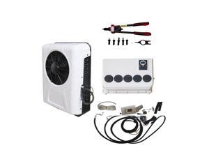 12V Electric Air Conditioner for Trucks Tractor Split Air Conditioner 6600BTU with Pull Riveter tool 12V Electric Air Conditioner for Trucks Tractor Split Air Conditioner 6600BTU with Pull Riveter tool