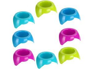 DOTSOG Beach Drink Holders,Beach Vacation Accessories,Sand Cup Holder for Beverage Phone Sunglass Key, Beach Accessory Drink Sand Coaster (Multicolor,Pack of 8) DOTSOG Beach Drink Holders,Beach Vacation Accessories,Sand Cup Holder for Beverage Phone Sunglass Key, Beach Accessory Drink Sand Coaster (Multicolor,Pack of 8)