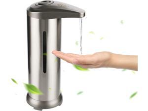 DOTSOG Automatic Soap Dispenser,Touchless Soap Dispensers with Infrared Sensor Pump,Stainless Steel Soap Dispenser Suitable for Bathroom,Kitchen,Hotel Restaurant DOTSOG Automatic Soap Dispenser,Touchless Soap Dispensers with Infrared Sensor Pump,Stainless Steel Soap Dispenser Suitable for Bathroom,Kitchen,Hotel Restaurant