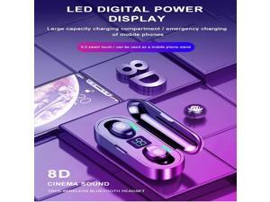 Brand Bluetooth Earbuds - Noise Cancelling Wireless Waterproof Headphones - Workout Earbuds - Bluetooth Earbuds with Microphone and Charging Case - Free 540 Degree Cable - 3 Tips for Mobile Phone Brand Bluetooth Earbuds - Noise Cancelling Wireless Waterproof Headphones - Workout Earbuds - Bluetooth Earbuds with Microphone and Charging Case - Free 540 Degree Cable - 3 Tips for Mobile Phone