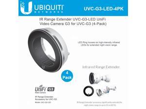 Ubiquiti Networks UVC-G3-LED UniFi Video Camera G3 IR Range Extender for UVC-G3 (4-Pack)
