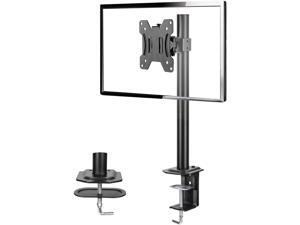 Single Monitor Stand - Computer Monitor Mount for 13 to 32 inch Screen, Adjustable Height Monitor Mount Tilt, Swivel, Rotation, Weight up to 17.6lbs Single Monitor Stand - Computer Monitor Mount for 13 to 32 inch Screen, Adjustable Height Monitor Mount Tilt, Swivel, Rotation, Weight up to 17.6lbs