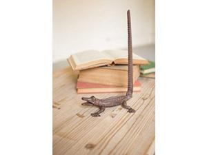 Cast Iron Alligator Paper Towel Holde... Cast Iron Alligator Paper Towel Holde...