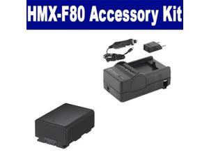 Samsung HMX-F80 Camcorder Accessory Kit includes: SDIABP210E Battery, SDM-1524 Charger Samsung HMX-F80 Camcorder Accessory Kit includes: SDIABP210E Battery, SDM-1524 Charger