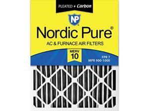 Nordic Pure 12x30x1 MERV 10 Pleated AC Furnace Air Filters 4 Pack 