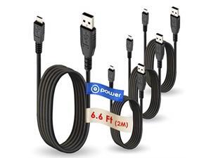 T-Power 4 x pcs Compatible for Lenovo IdeaPad A1 A1000 A1107, A2 A2107 A3000, Yoga 8, 10 Lynx K3 K3011 ThinkPad Tablet 2, 1838, 1839 Tablet PC Tab Charging Cord 6.6 ft Long) Micro-USB to USB Cable T-Power 4 x pcs Compatible for Lenovo IdeaPad A1 A1000 A1107, A2 A2107 A3000, Yoga 8, 10 Lynx K3 K3011 ThinkPad Tablet 2, 1838, 1839 Tablet PC Tab Charging Cord 6.6 ft Long) Micro-USB to USB Cable