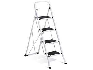 ACSTEP 4 Step Ladder Step Stool Folding with Handgrip, Portable Folding Step Ladder 4 Step with Anti-Slip and Wide Pedal Hold up 300lbs ACSTEP 4 Step Ladder Step Stool Folding with Handgrip, Portable Folding Step Ladder 4 Step with Anti-Slip and Wide Pedal Hold up 300lbs