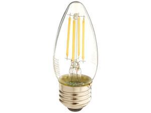GE Lighting 11779 7-Watt 46-Lumen Specialty C7 Incandescent Light Bulb Clear 