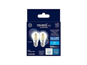 GE Reveal 60-Watt EQ A15 Color-Enhancing Dimmable LED Light Bulb (2-Pack) GE Reveal 60-Watt EQ A15 Color-Enhancing Dimmable LED Light Bulb (2-Pack)