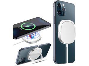Magnetic Wireless Charger Compatible with MagSafe ChargeriPhone 12 Charger 15W Fast Charging Pad with Ring Holder for iPhone 1212 Mini12 Pro12 Pro MaxAirPods Pro