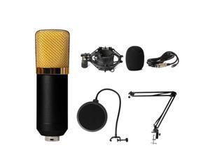 Capacitive Microphone Stand Set With Adjustable Mic Suspension Scissor Arm Mobile Phone Network Karaoke Condenser Recording Microphone Capacitive Microphone Stand Set With Adjustable Mic Suspension Scissor Arm Mobile Phone Network Karaoke Condenser Recording Microphone