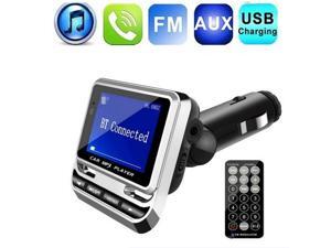 FRCOLOR Car MP3 Player Multifunctional Support U Disk TF Card Wireless Bluetooth FM Transmitter 1.3 Inch LCD Screen Remote Control Car Kit FRCOLOR Car MP3 Player Multifunctional Support U Disk TF Card Wireless Bluetooth FM Transmitter 1.3 Inch LCD Screen Remote Control Car Kit