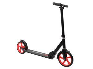Clispeed Foldable Three-wheel Scooter Folding Kick Scooter PU Wheels Scooter for Kids