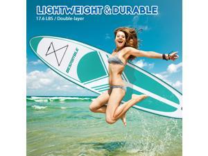 BESPORTBLE Inflatable Paddle Board, 118" X 28.7"X 6" Stand Up Paddle Board with Carry Bag & Paddleboard Accessories for Youth & Adult BESPORTBLE Inflatable Paddle Board, 118" X 28.7"X 6" Stand Up Paddle Board with Carry Bag & Paddleboard Accessories for Youth & Adult