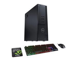 Dell Precision T1700 SFF Computer PC i7 4770 3.4Ghz 32GB DDR3 RAM 1TB SSD NVIDIA GeForce GT 1030 2GB Win 10 Pro WIFI with Gaming PC Keyboard & Mouse HAJAAN HC510 HDMI