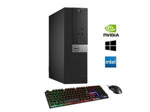 Dell OptiPlex 3050 SFF Computer Desktop i5 6500 3.2Ghz 16GB DDR4 RAM 1TB SSD NVIDIA GeForce GT 1030 2GB Win 10 Pro WIFI with HAJAAN Gaming PC Keyboard & Mouse HDMI
