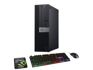 Dell OptiPlex 3050 SFF Computer Desktop i5 6500 3.2Ghz 16GB DDR3 RAM 512GB SSD NVIDIA GeForce GT 1030 2GB Win 10 Pro WIFI with HAJAAN Gaming PC Keyboard & Mouse HDMI