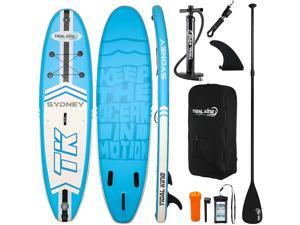 Tidal King Sydney 10' x 31" x 6" ISUP Stand Up Paddle Board Ideal for Beginners - Paddle, Backpack, Pump, Leash, Phone Case & 2 Year Warranty(Blue, SUP) Tidal King Sydney 10' x 31" x 6" ISUP Stand Up Paddle Board Ideal for Beginners - Paddle, Backpack, Pump, Leash, Phone Case & 2 Year Warranty(Blue, SUP)