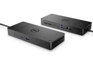 Dell WD19S 130W Docking Station (90W Power Delivery) USB-C, HDMI, Dual DisplayPort, Black, No 3.5mm Ports