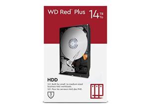 wd red plus 14tb nas 3.5" internal hard drive - 5400 rpm class, sata 6 gb/s, cmr, 512mb cache wd red plus 14tb nas 3.5" internal hard drive - 5400 rpm class, sata 6 gb/s, cmr, 512mb cache
