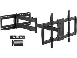 Full Motion TV Wall Mount for 37-75 inch Flat Screen or Curved TVs with 42.5 inch Articulating Extension Arm, TV Bracket Swivel and Tilt, Max VESA 600x400mm, Holds up to 132lbs Full Motion TV Wall Mount for 37-75 inch Flat Screen or Curved TVs with 42.5 inch Articulating Extension Arm, TV Bracket Swivel and Tilt, Max VESA 600x400mm, Holds up to 132lbs
