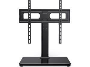 Universal TV Stand Table Top TV Base for 32 to 60 inch LCD LED OLED 4K Flat Screen TVsHeight Adjustable TV Mount Stand with Tempered Glass Base VESA 400x400mmHolds up to 88lbs