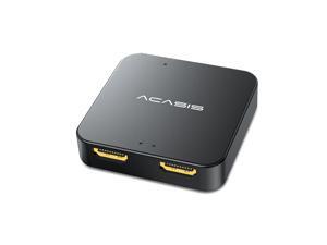 HDMI Splitter Adapter Cable - HDMI Splitter 1 in 2 Out/HDMI Male to Dual HDMI Female 1 to 2 Way for HDMI HD, LED, LCD, TV, Support Two The Same TVs at The Same Time HDMI Splitter Adapter Cable - HDMI Splitter 1 in 2 Out/HDMI Male to Dual HDMI Female 1 to 2 Way for HDMI HD, LED, LCD, TV, Support Two The Same TVs at The Same Time