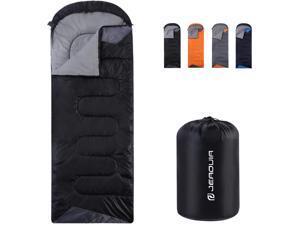 JEAOUIA Sleeping Bags for Adults Backpacking Lightweight Waterproof- Cold Weather Sleeping Bag for Girls Boys Mens for Warm Camping Hiking Outdoor Travel Hunting with Compression Bags JEAOUIA Sleeping Bags for Adults Backpacking Lightweight Waterproof- Cold Weather Sleeping Bag for Girls Boys Mens for Warm Camping Hiking Outdoor Travel Hunting with Compression Bags