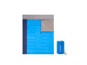 JEAOUIA Double Sleeping Bag for Adults & Kids Queen Size XL, Portable Compression Lightweight Waterproof in Cold & Warm Weather for Camping Outdoor Camping HikingTraveling and Office JEAOUIA Double Sleeping Bag for Adults & Kids Queen Size XL, Portable Compression Lightweight Waterproof in Cold & Warm Weather for Camping Outdoor Camping HikingTraveling and Office
