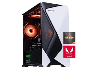 IPASON   Gaming desktop    AMD Ryzen 7 5700G (up to 4.6GHz)   16GB DDR4 3200MHz    1TB M.2 NVMe    550W PSU    Windows 11 home    WIFI    Gaming PC