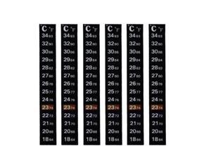 10pcs Aquarium Thermometer Strip Adhesive Strip Thermometer Sticker Fish Tank Temperature Gauge Sticker Fish Tank Thermometer Fish Tank Water Thermometer Accessories 10pcs Aquarium Thermometer Strip Adhesive Strip Thermometer Sticker Fish Tank Temperature Gauge Sticker Fish Tank Thermometer Fish Tank Water Thermometer Accessories